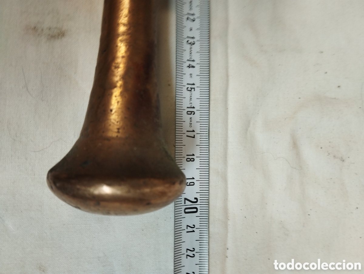 Antig&uuml;edades: Almirez de bronce - Foto 10