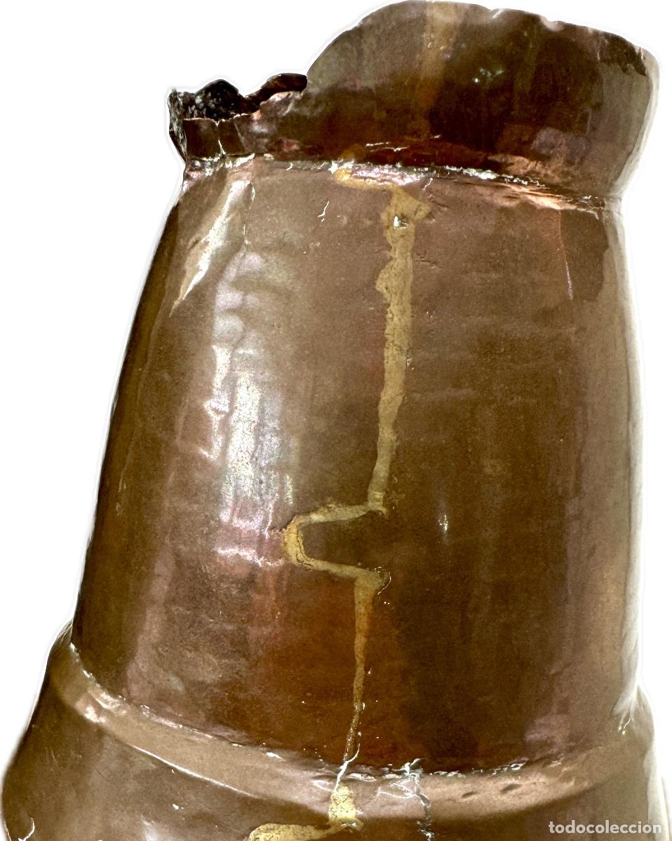 Antig&uuml;edades: JARRA DE COBRE - S. XIX - RARA - Foto 11
