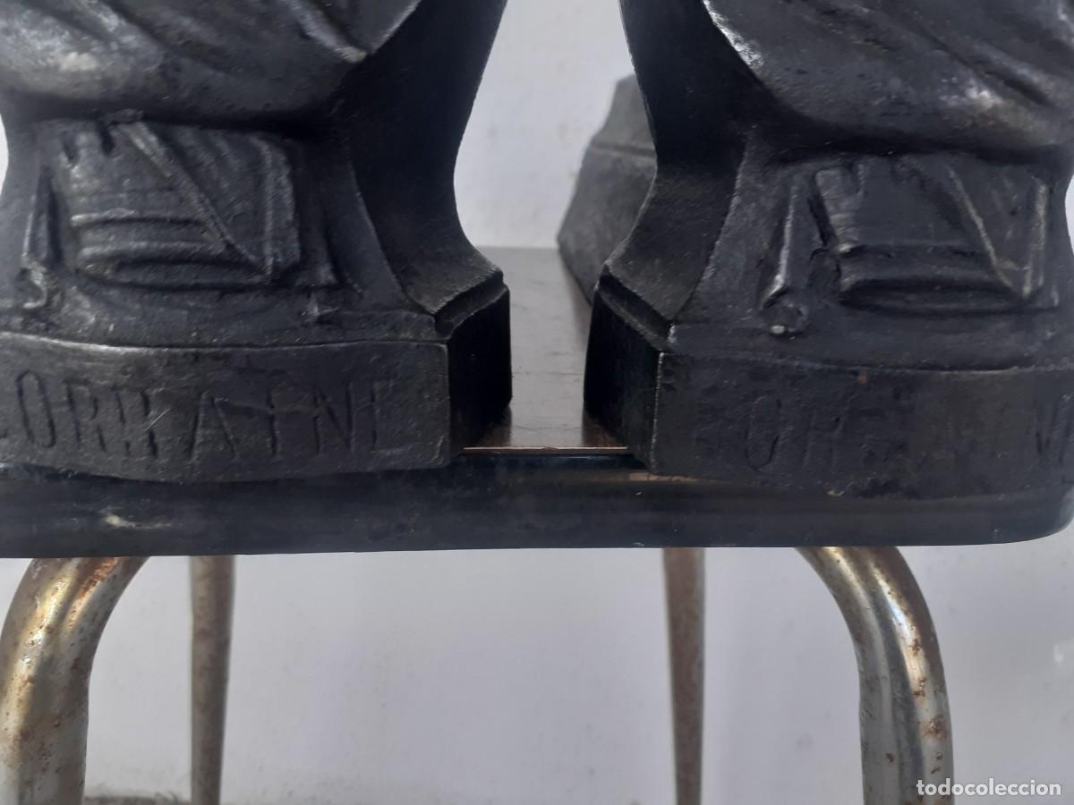 Antig&uuml;edades: Morillos de chimenea, dama de Lorena - Foto 6