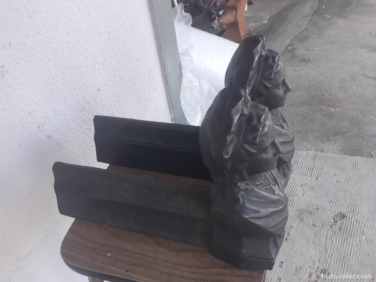 Antig&uuml;edades: Morillos de chimenea, dama de Lorena - Foto 4
