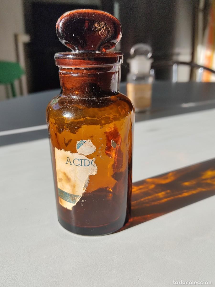 Antig&uuml;edades: FRASCO TOPACIO DE FARMACIA - Foto 1