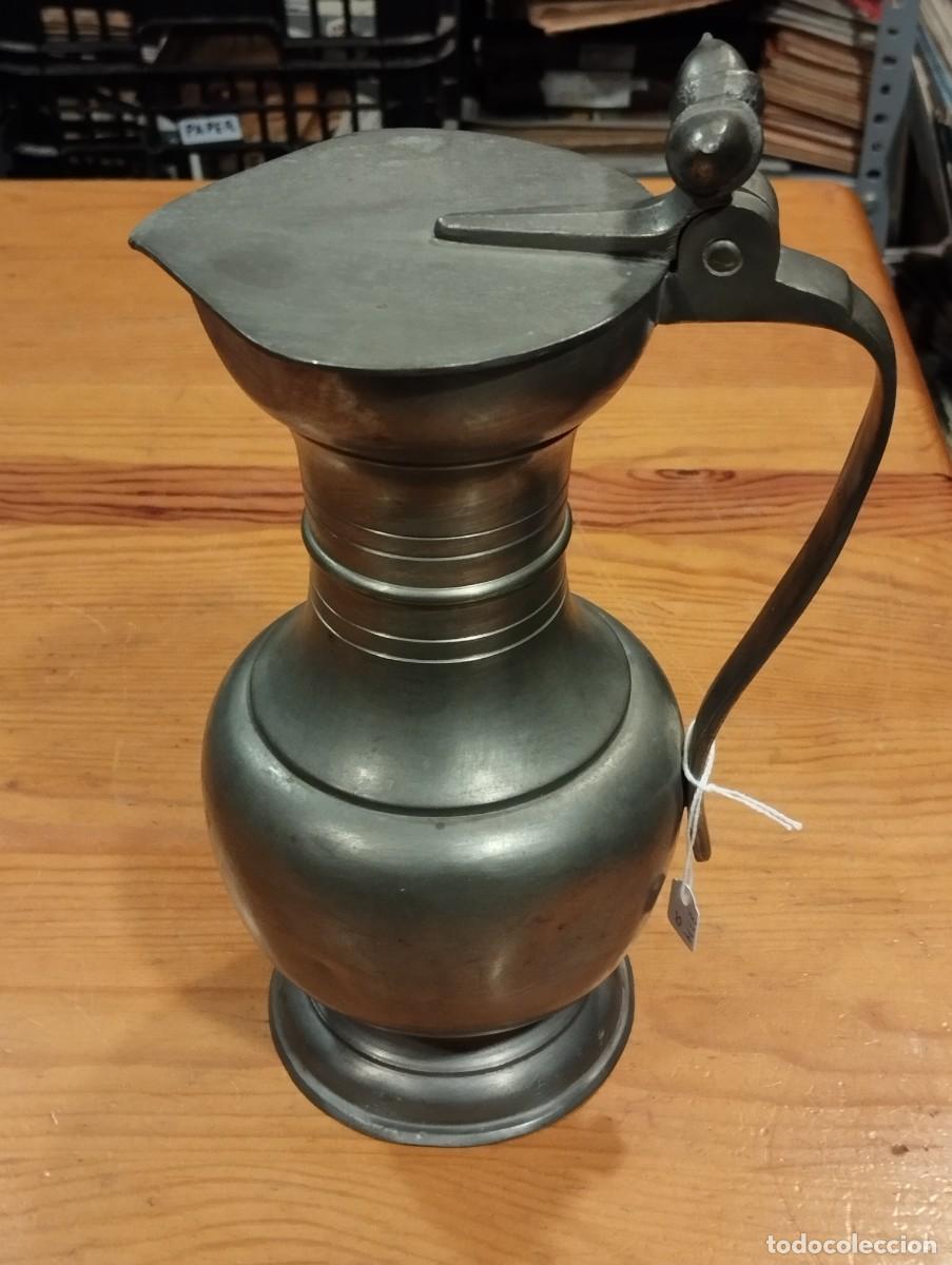 Antig&uuml;edades: JARRA ESTA&Ntilde;O CON TAPA. - Foto 1