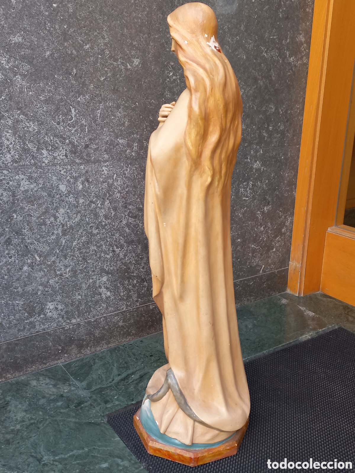 Antig&uuml;edades: Figura religiosa Virgen Inmaculada - Foto 4