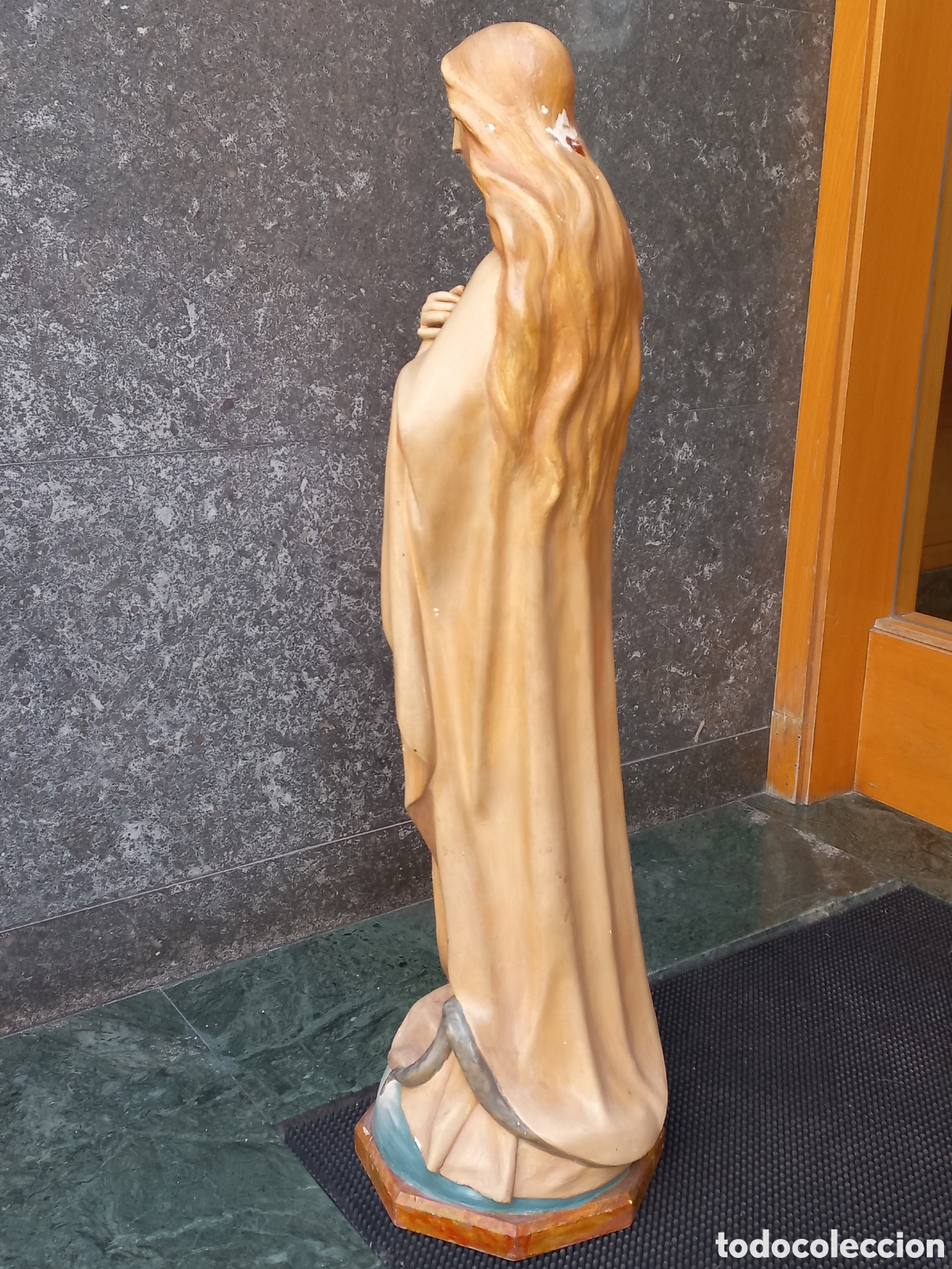 Antig&uuml;edades: Figura religiosa Virgen Inmaculada - Foto 5
