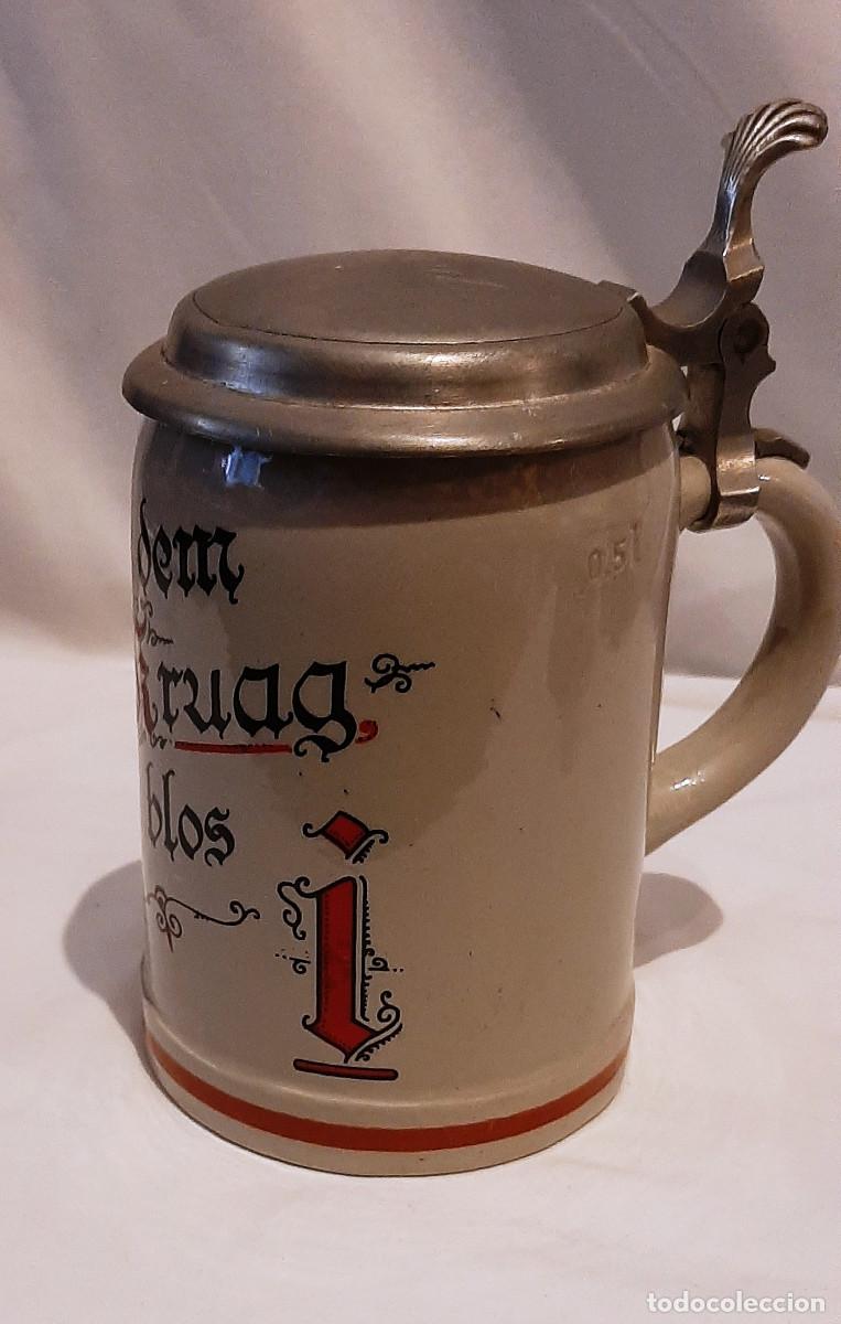 Antig&uuml;edades: Jarra alemana de cer&aacute;mica - Foto 8