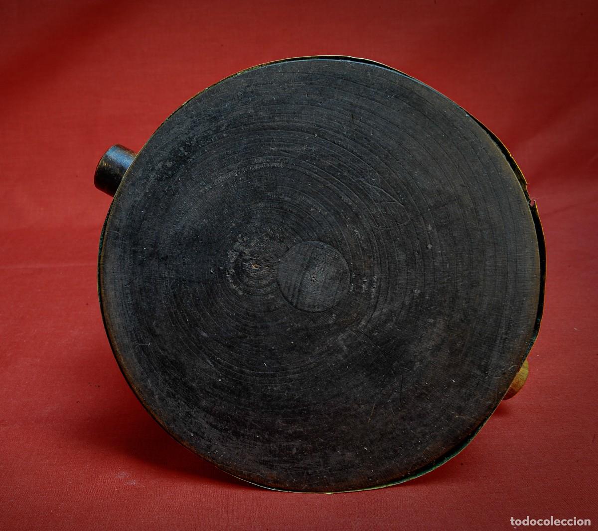 Antig&uuml;edades: Herrada vasca de madera 16 cm - Foto 5