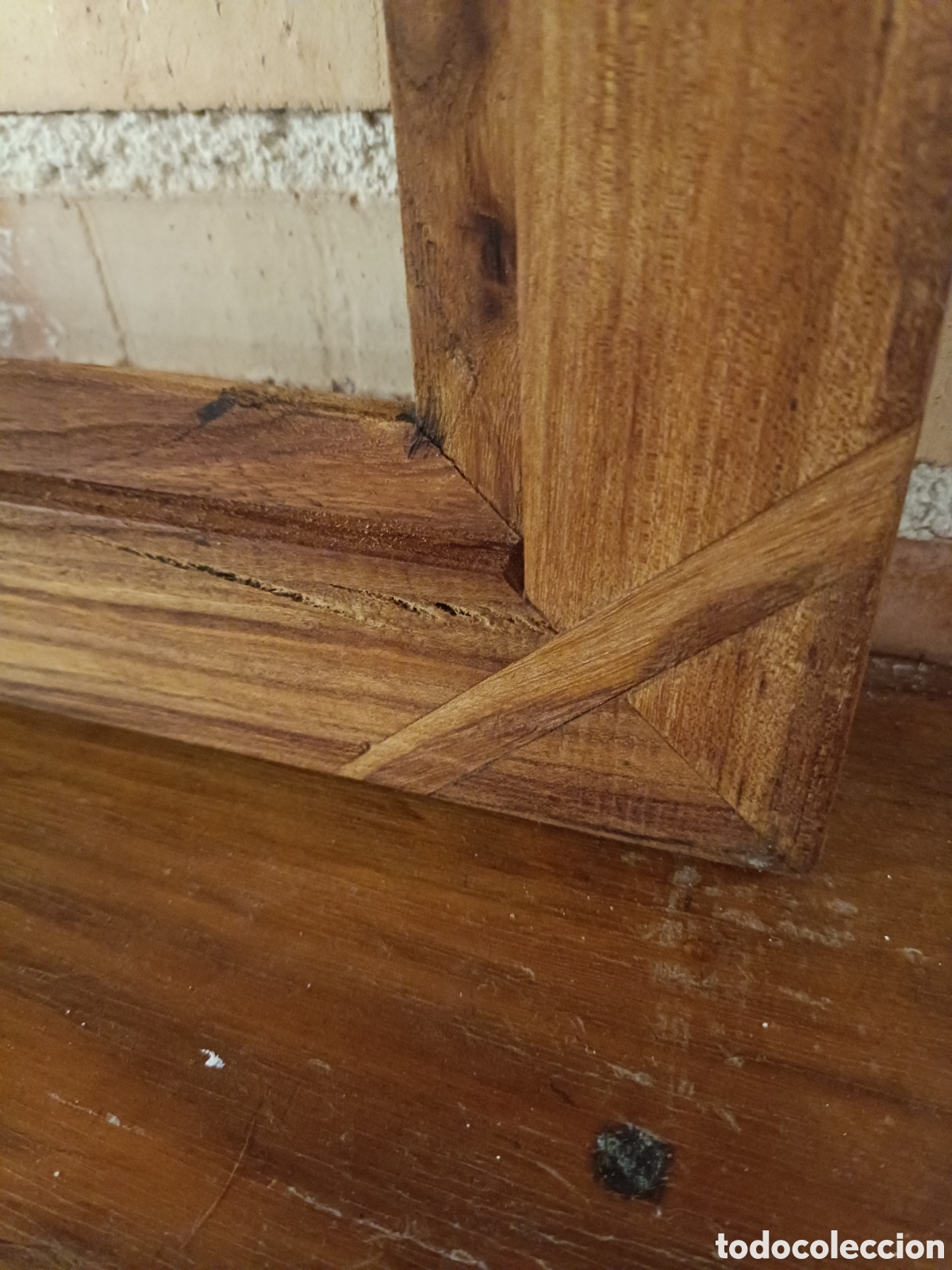 Antig&uuml;edades: Marco de madera de olmo - Foto 7