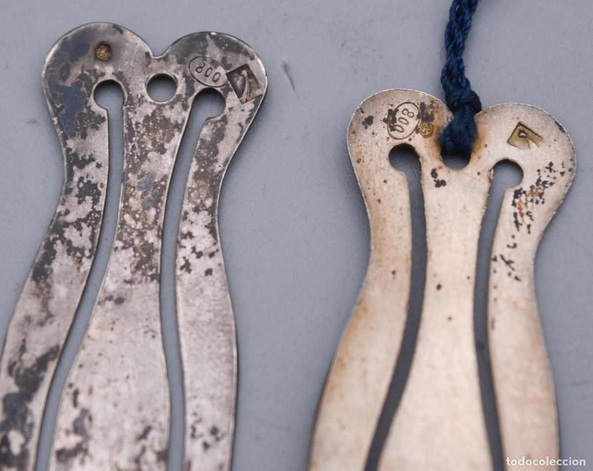 Antig&uuml;edades: Marcap&aacute;ginas de plata - Foto 3