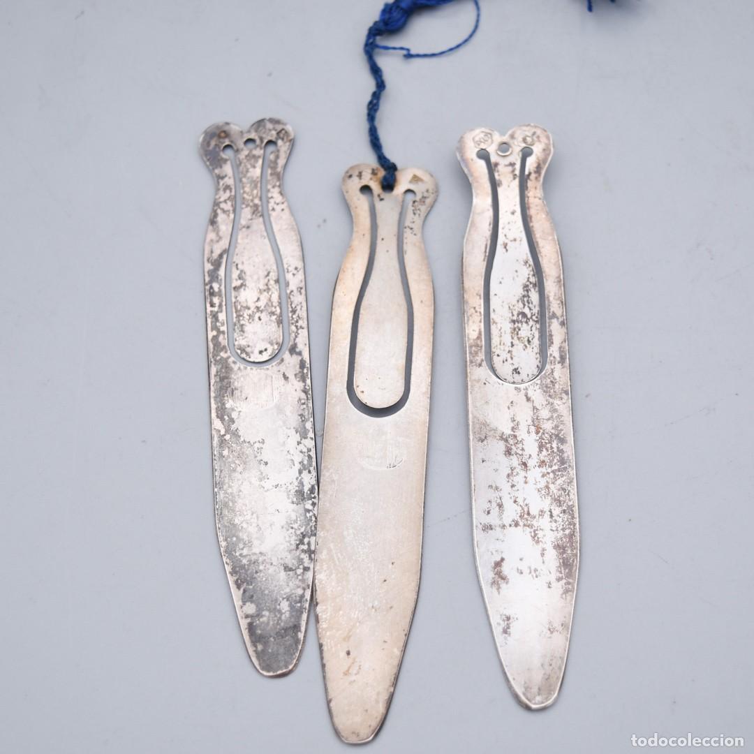 Antig&uuml;edades: Marcap&aacute;ginas de plata - Foto 5
