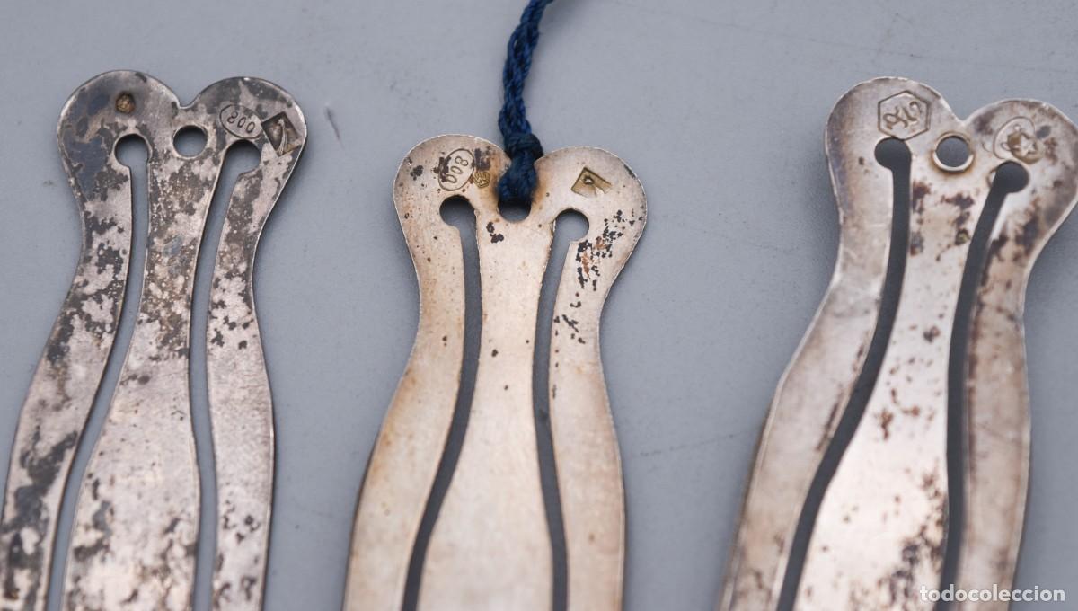 Antig&uuml;edades: Marcap&aacute;ginas de plata - Foto 7