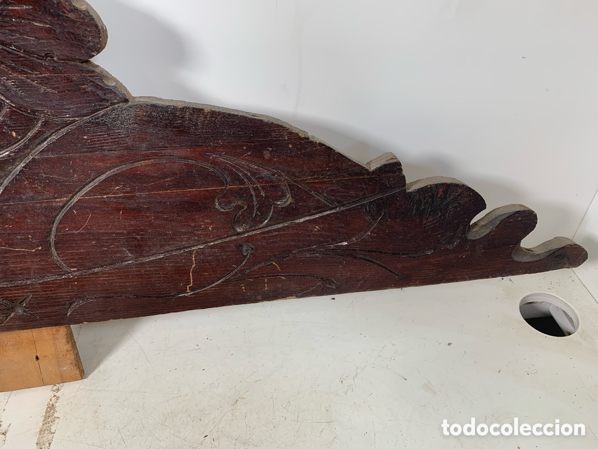 Antig&uuml;edades: 01_ Copete para mueble - Foto 4