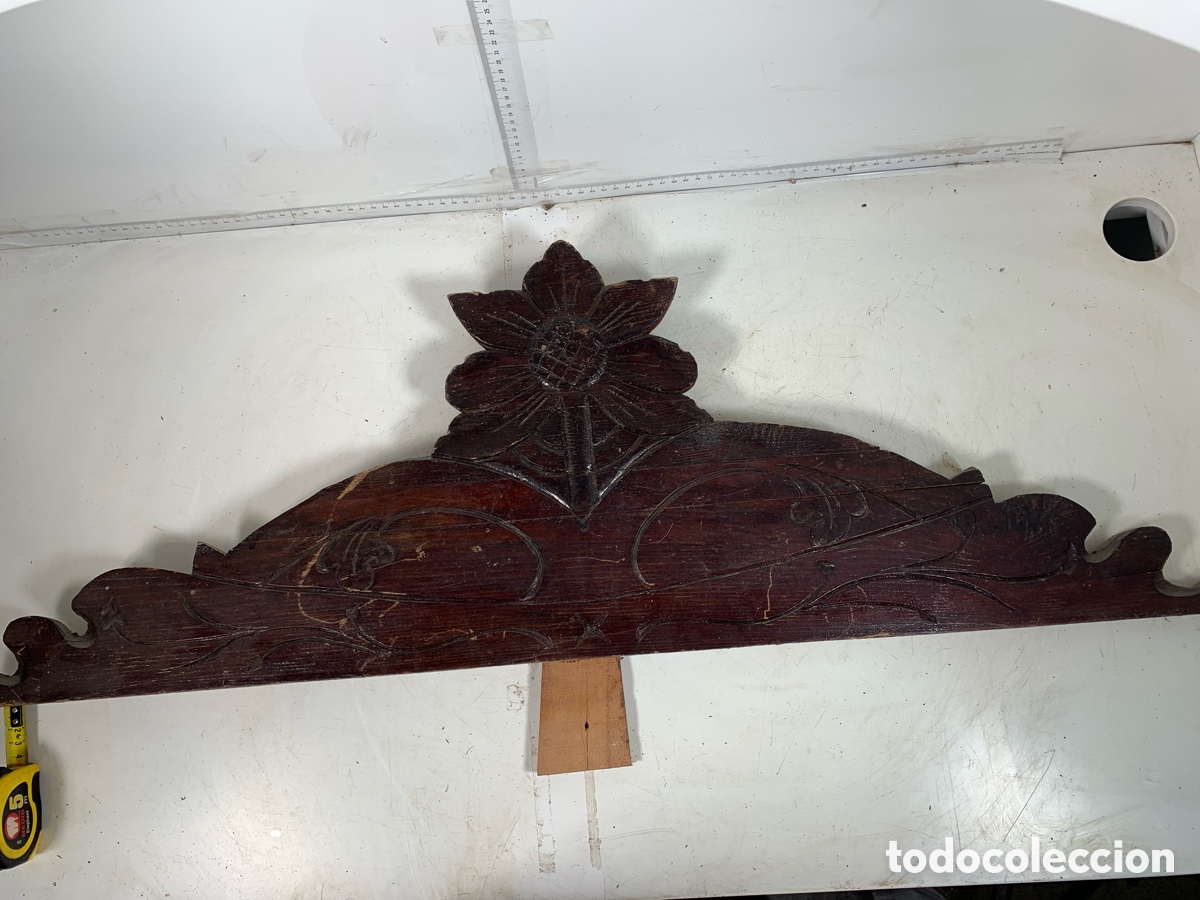 Antig&uuml;edades: 01_ Copete para mueble - Foto 5