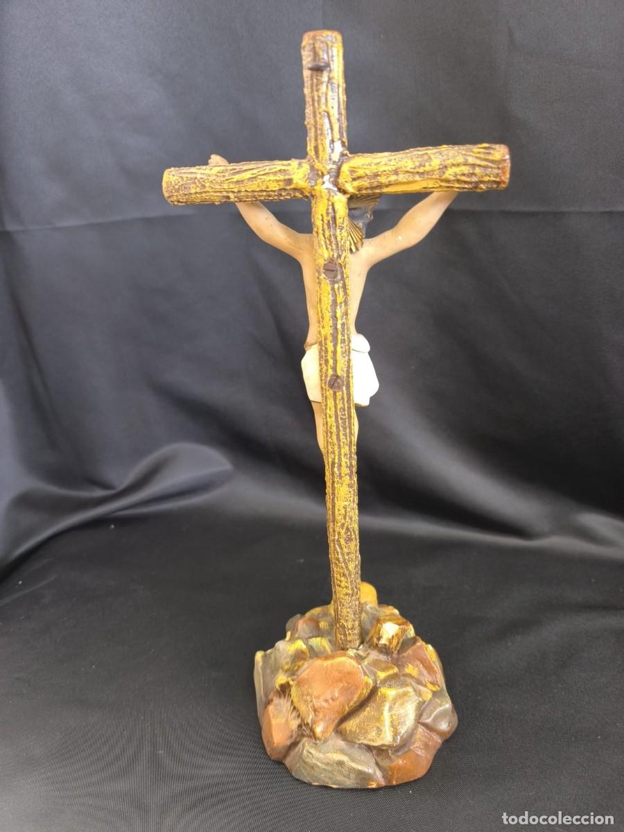 Antig&uuml;edades: antiguo cristo crucificado - Foto 1