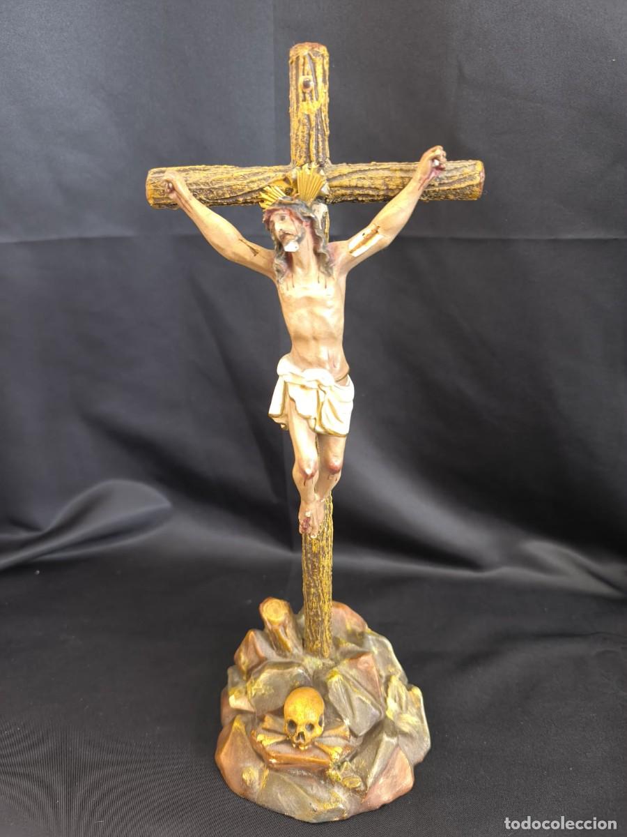 Antig&uuml;edades: antiguo cristo crucificado - Foto 2