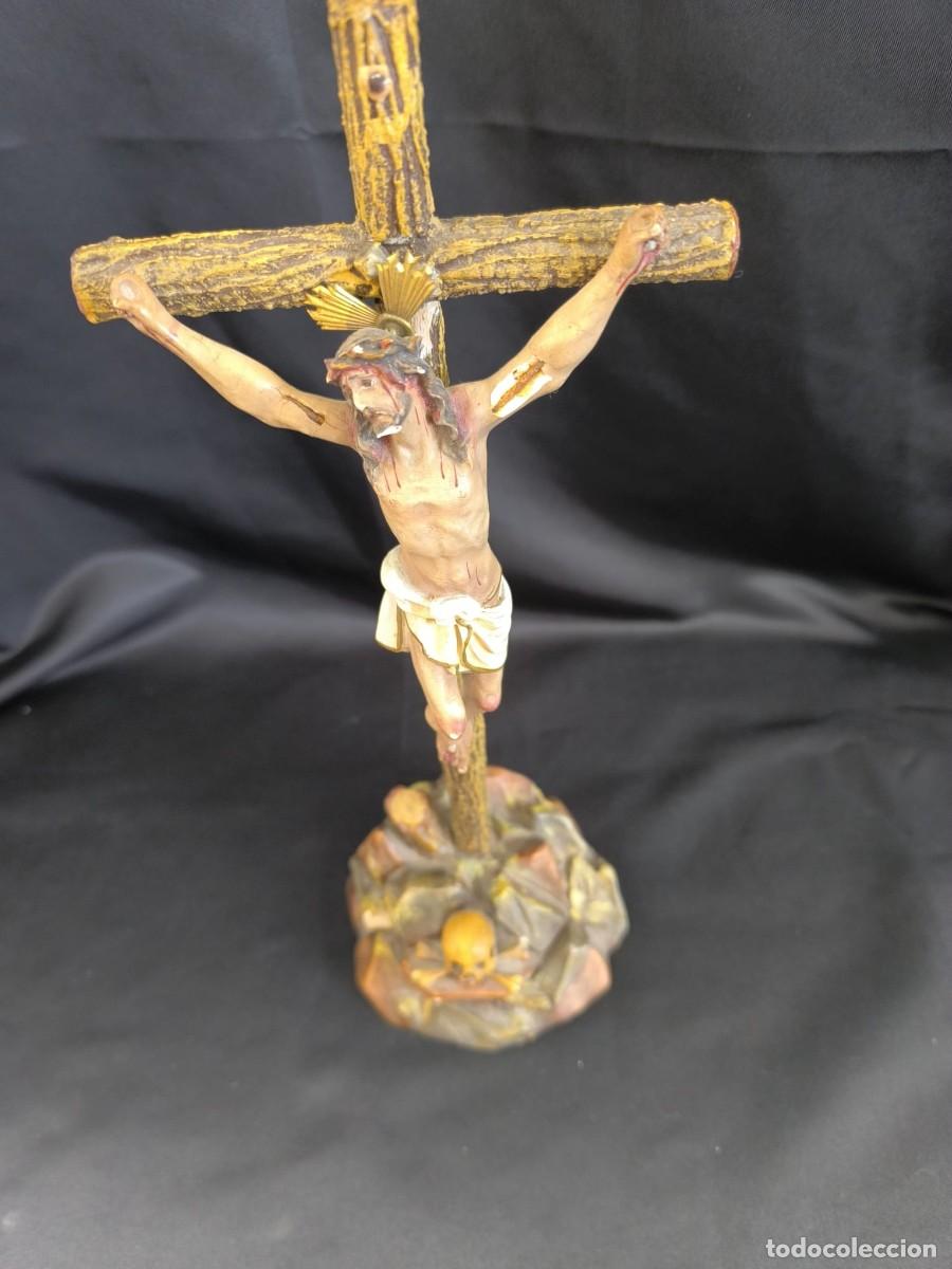 Antig&uuml;edades: antiguo cristo crucificado - Foto 3