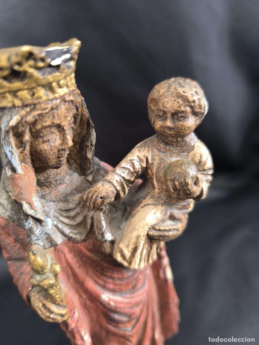 Antig&uuml;edades: estatua de virgen - Foto 2