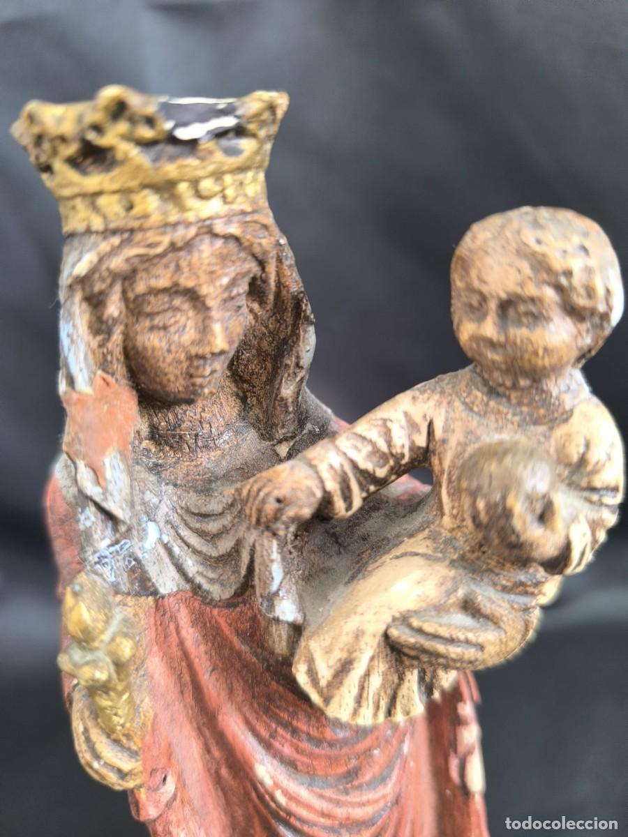 Antig&uuml;edades: estatua de virgen - Foto 3