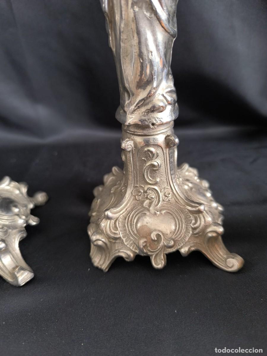 Antig&uuml;edades: conjunto de candelabros - Foto 6