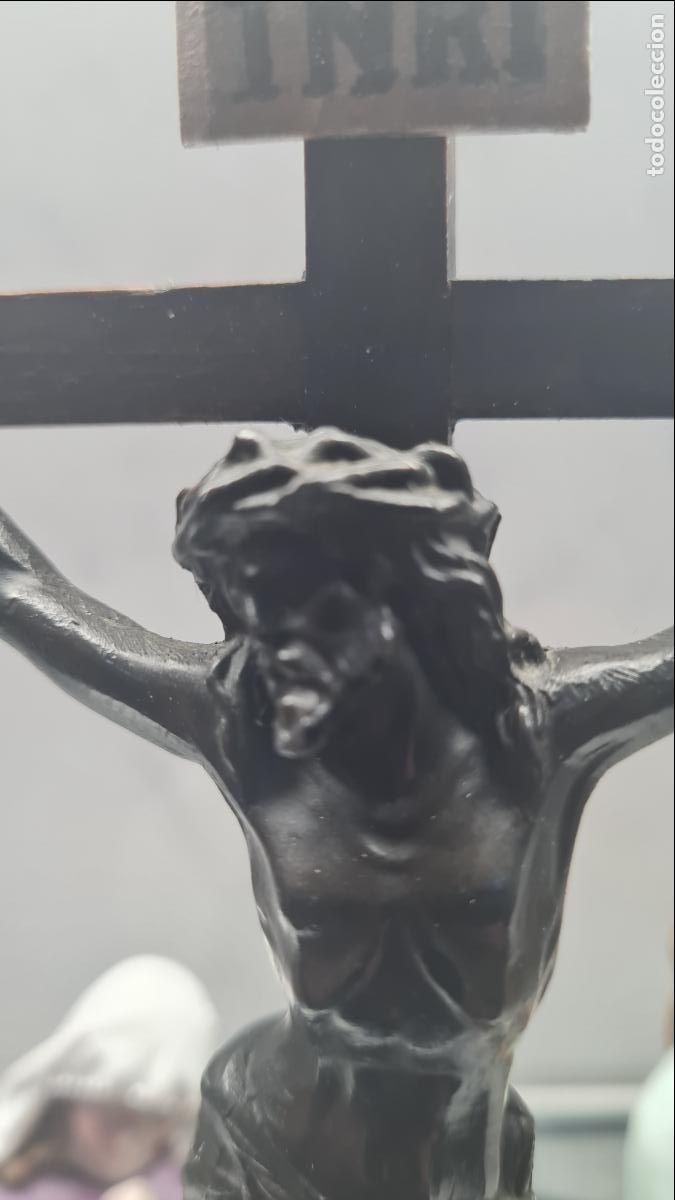 Antig&uuml;edades: CALVARIO EN PORCELANA - Foto 12