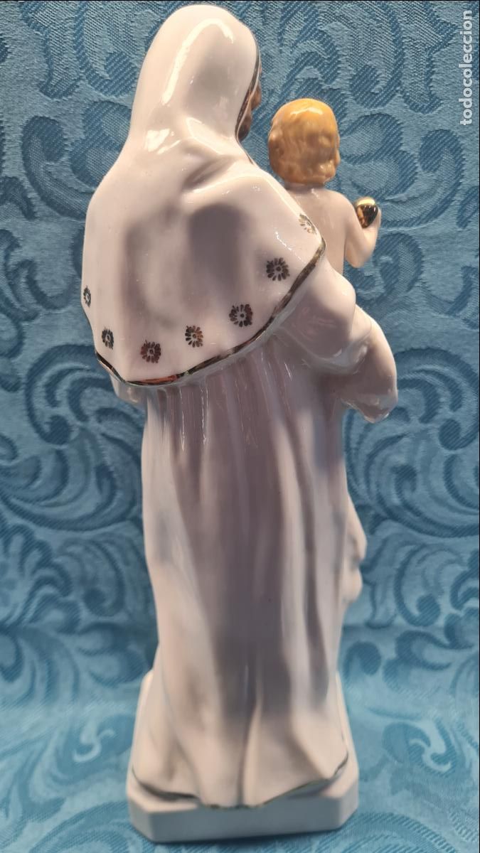 Antig&uuml;edades: VIRGEN CON NI&Ntilde;O EN BRAZOS - Foto 6