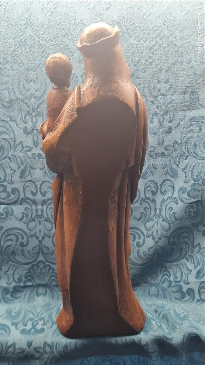 Antig&uuml;edades: VIRGEN CON NI&Ntilde;O EN BRAZOS - Foto 7