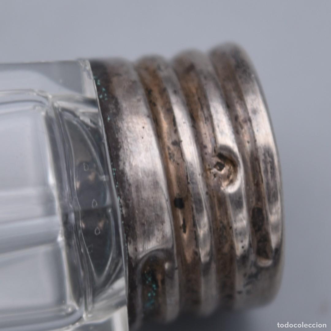 Antig&uuml;edades: Saleros de plata y cristal - Foto 4