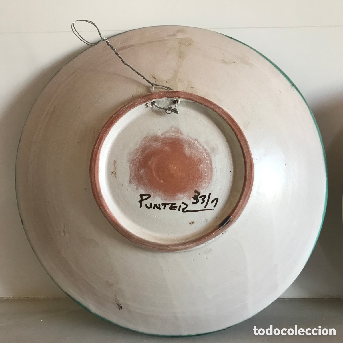 Antig&uuml;edades: Antiguo plato cer&aacute;mica - Foto 2