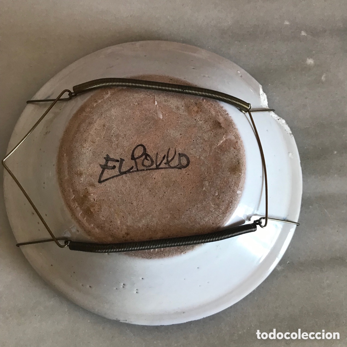 Antig&uuml;edades: Antiguo plato cer&aacute;mica - Foto 2