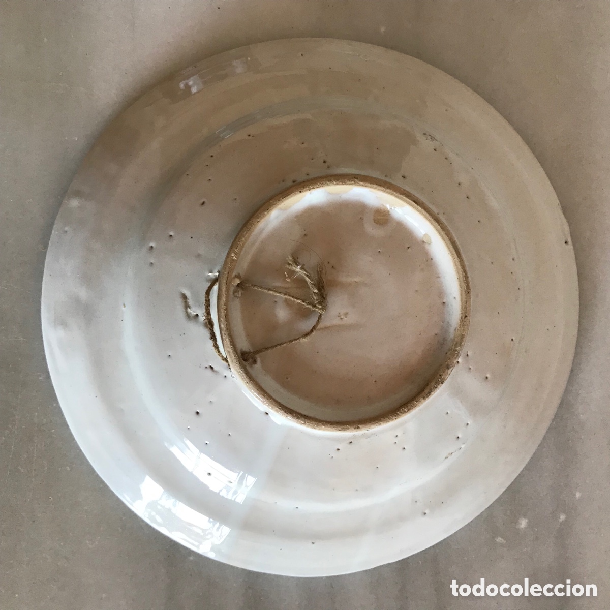 Antig&uuml;edades: Antiguo plato cer&aacute;mica - Foto 2