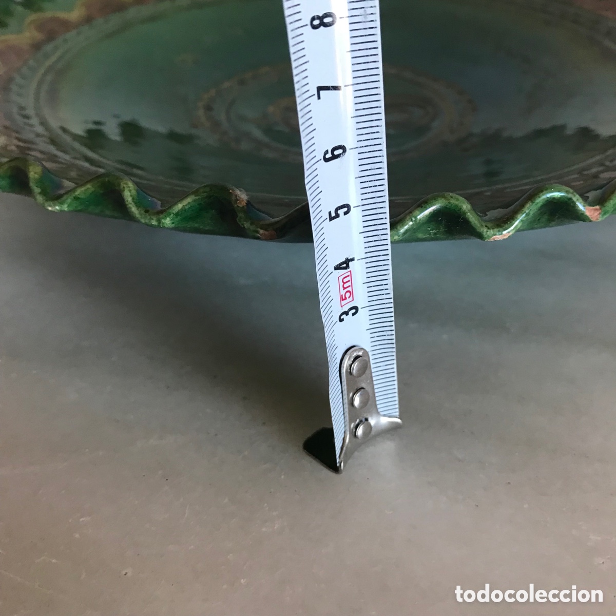 Antig&uuml;edades: Antiguo plato cer&aacute;mica - Foto 3