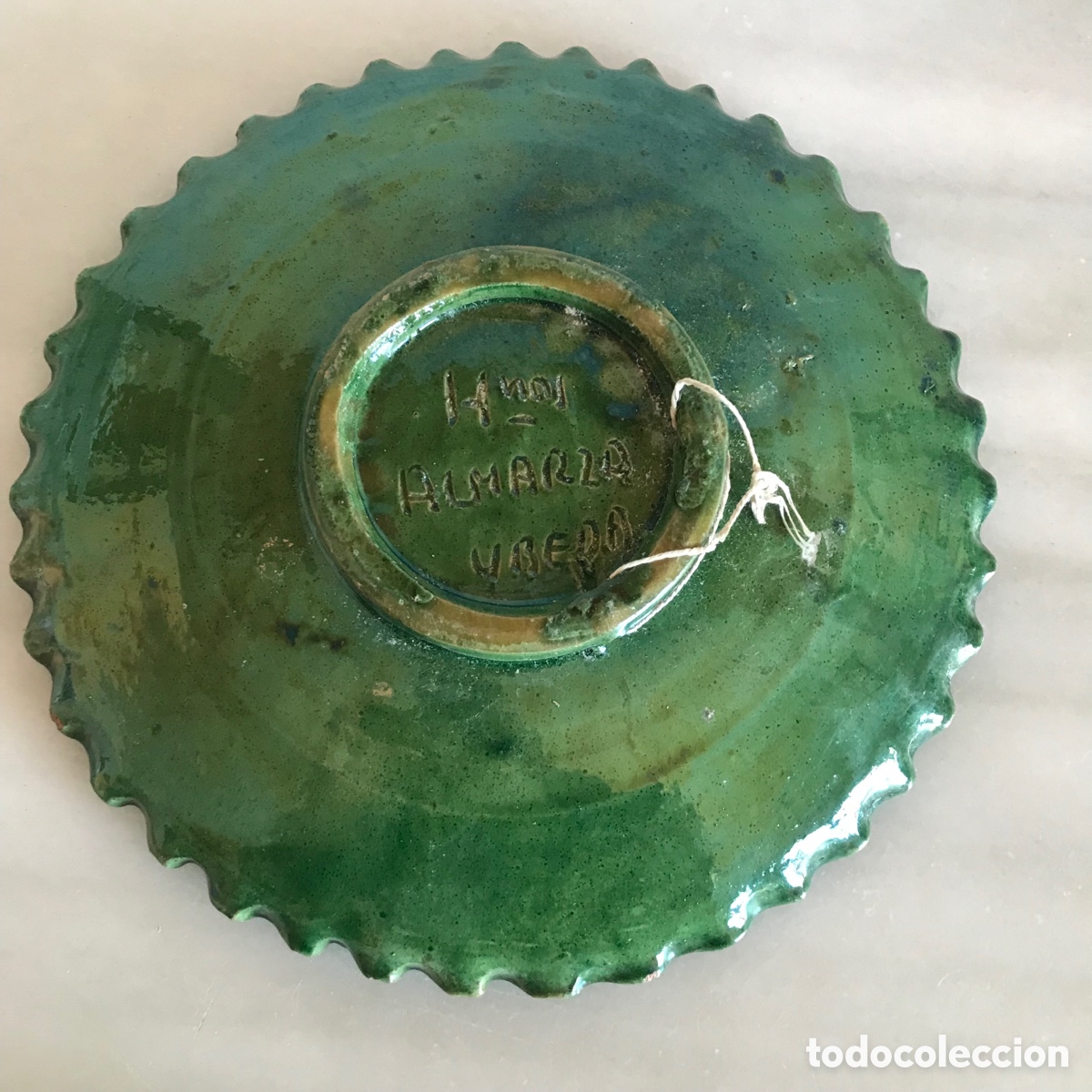 Antig&uuml;edades: Antiguo plato cer&aacute;mica - Foto 4