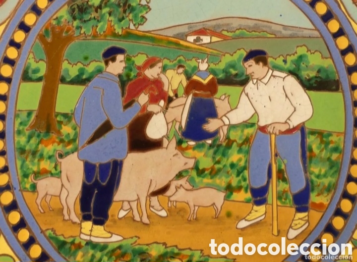 Antig&uuml;edades: Plato cer&aacute;mica triana - Foto 3