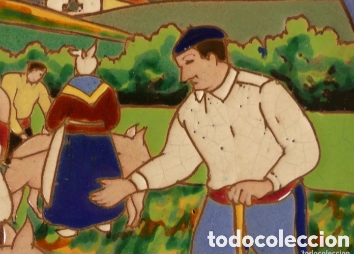 Antig&uuml;edades: Plato cer&aacute;mica triana - Foto 5