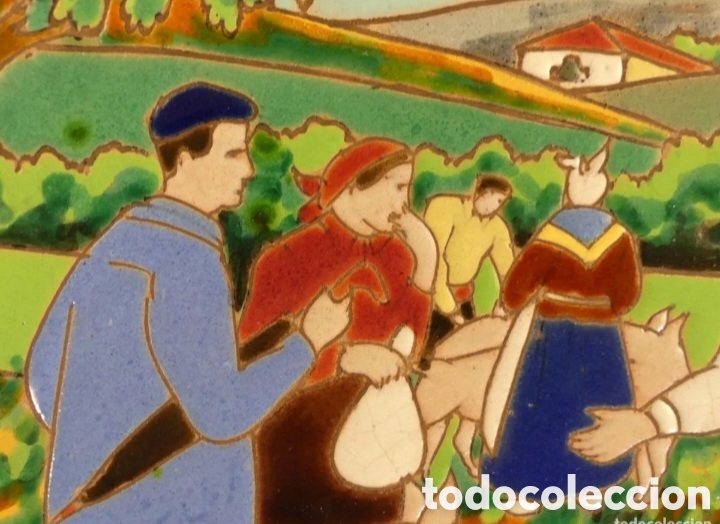 Antig&uuml;edades: Plato cer&aacute;mica triana - Foto 6