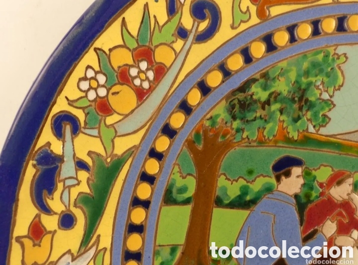 Antig&uuml;edades: Plato cer&aacute;mica triana - Foto 10