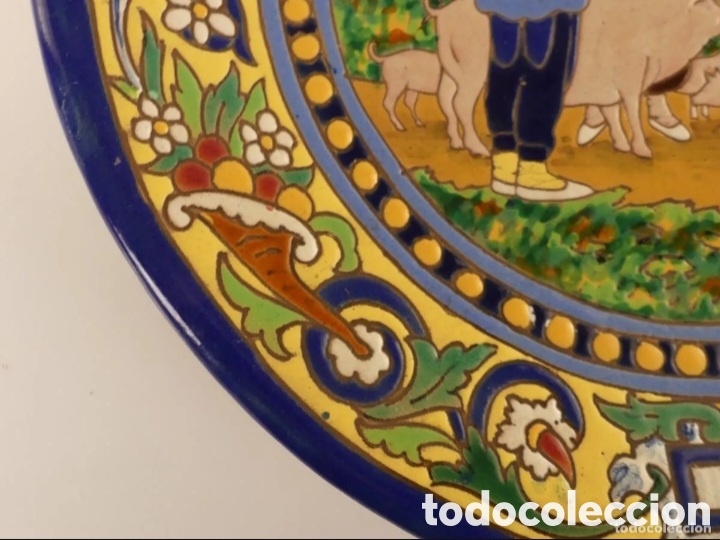 Antig&uuml;edades: Plato cer&aacute;mica triana - Foto 11
