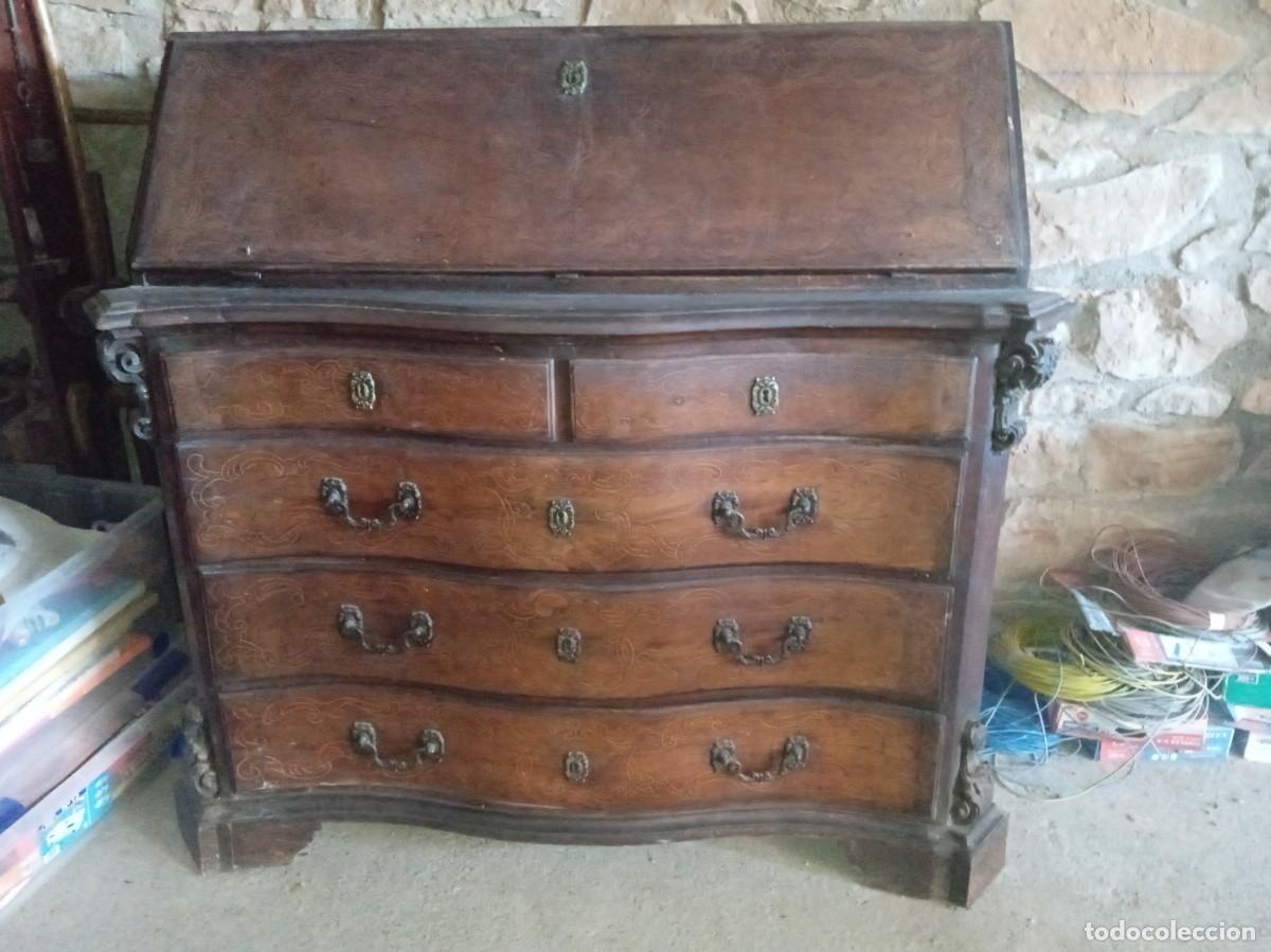 Antig&uuml;edades: Canterano catalan siglo XVll - Foto 4