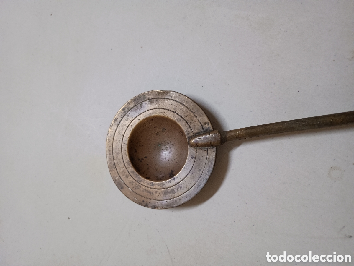 Antig&uuml;edades: Pala de bronce para brasero - Foto 2