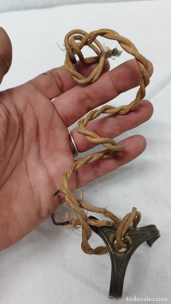 Antig&uuml;edades: Antigua pieza de l&aacute;mpara,a identificar - Foto 5