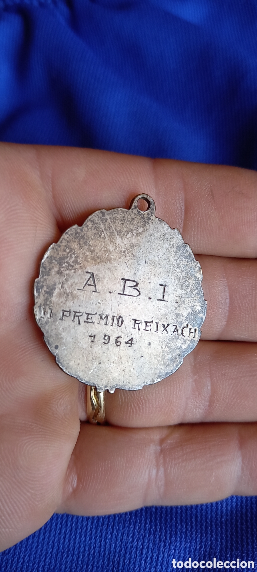 Antig&uuml;edades: ANTIGUA MEDALLA PREMIO REIXACH - Foto 3