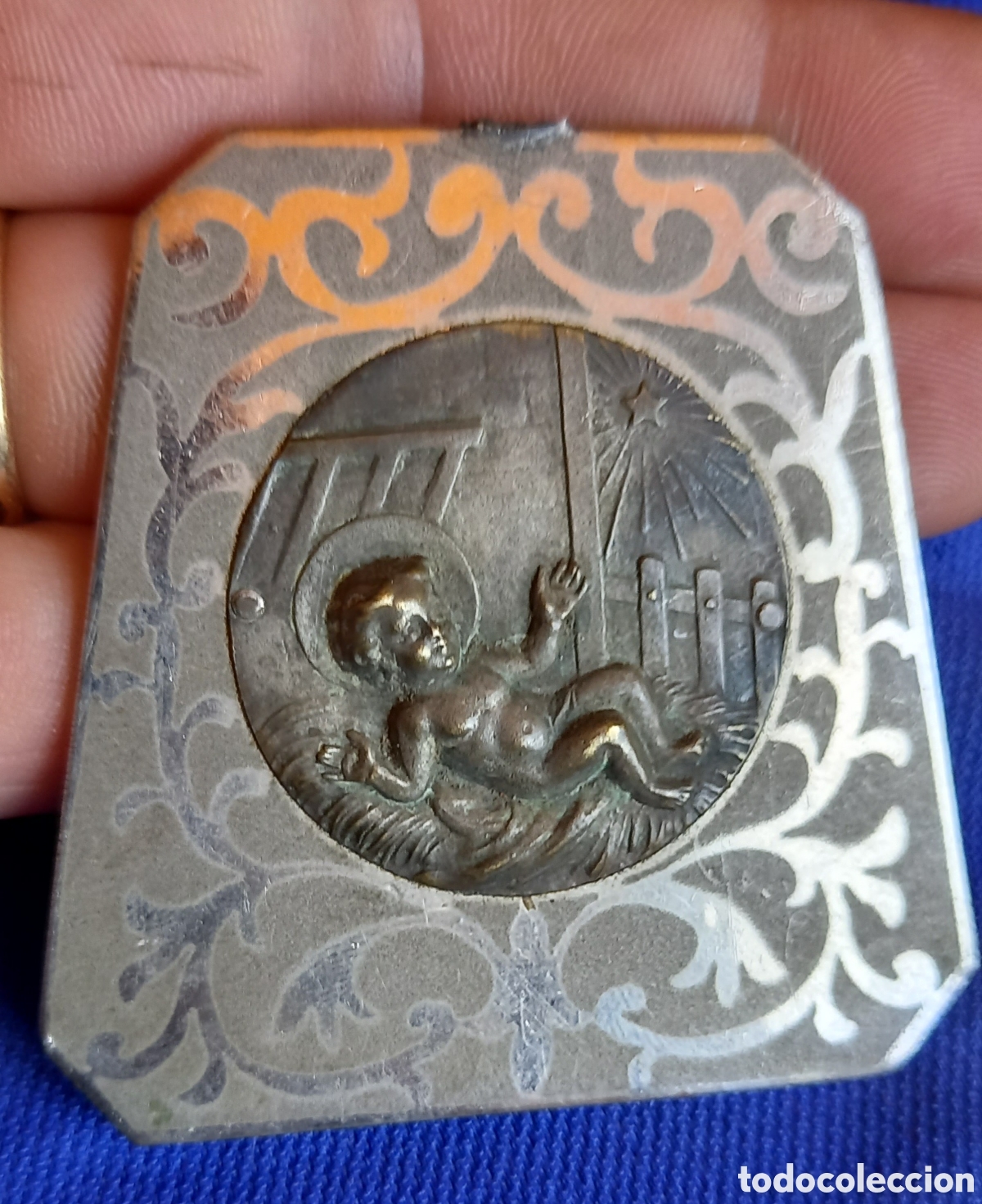 Antig&uuml;edades: MEDALLA NI&Ntilde;O JESUS RELIGIOSA - Foto 1