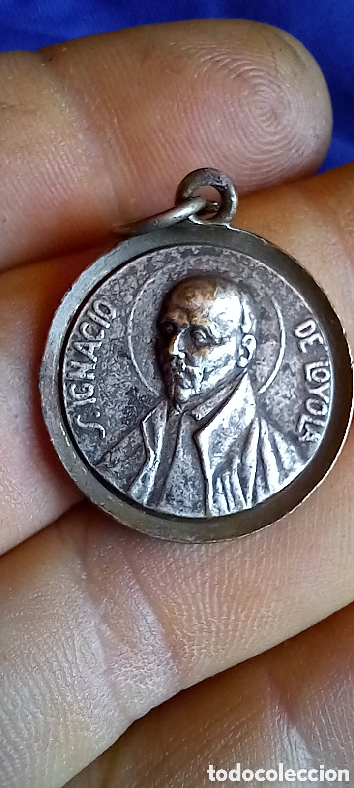 Antig&uuml;edades: ANTIGUA MEDALLA RELIGIOSA - Foto 3