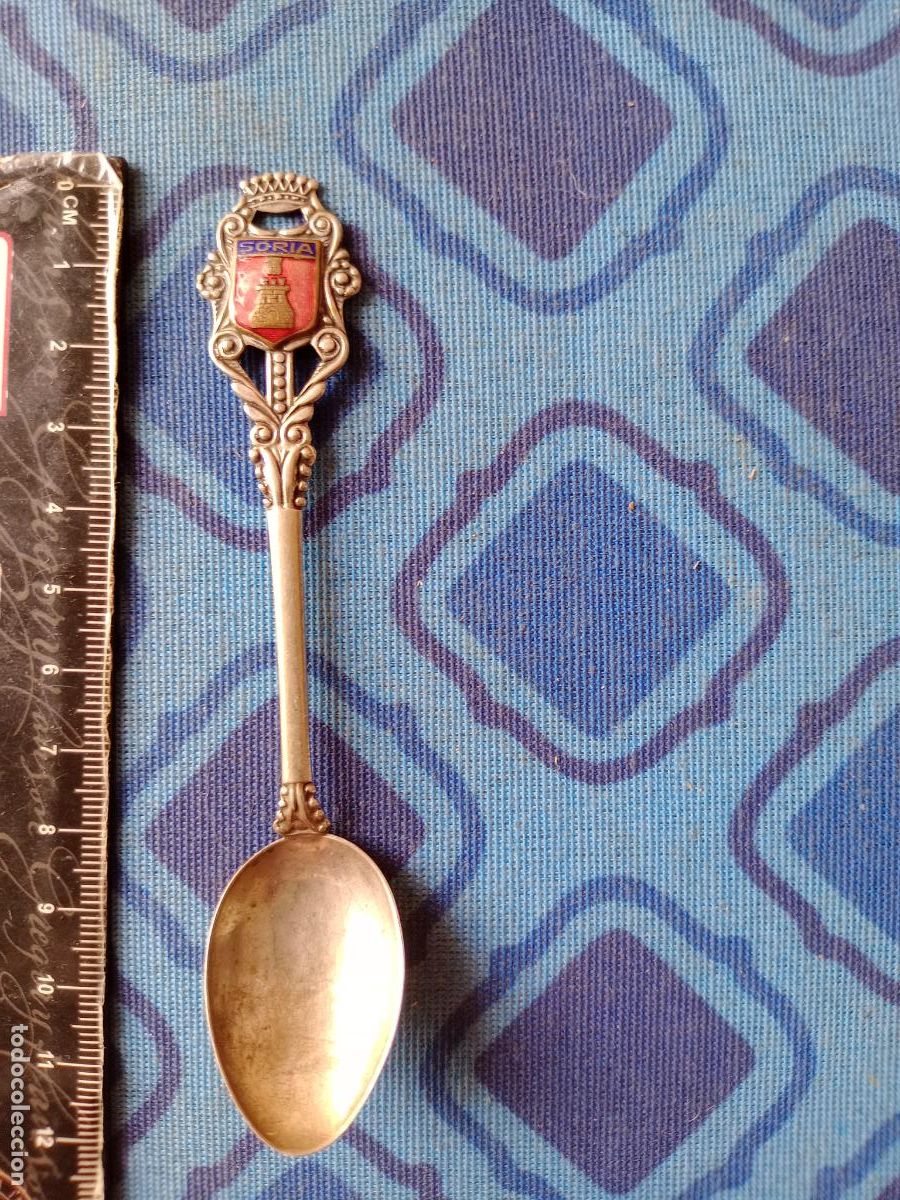 Antig&uuml;edades: Soria. Cucharilla plateada - Foto 1