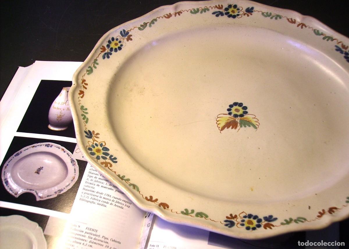 Antig&uuml;edades: BANDEJA CER&Aacute;MICA DE ALCORA XVIII - Foto 12