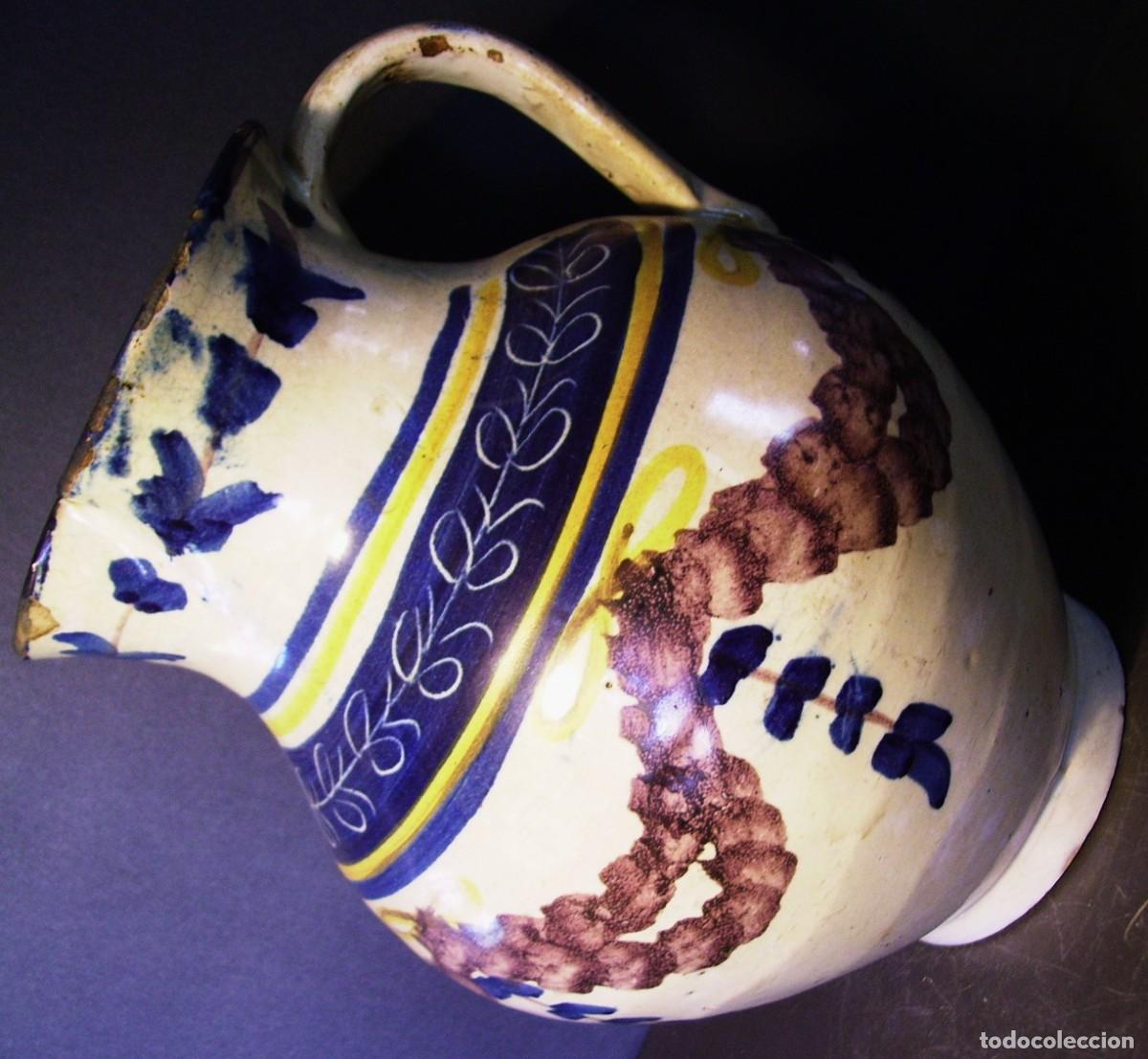 Antig&uuml;edades: JARRA CER&Aacute;MICA DE TALAVERA XIX - Foto 7