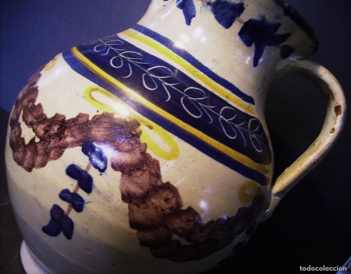 Antig&uuml;edades: JARRA CER&Aacute;MICA DE TALAVERA XIX - Foto 12