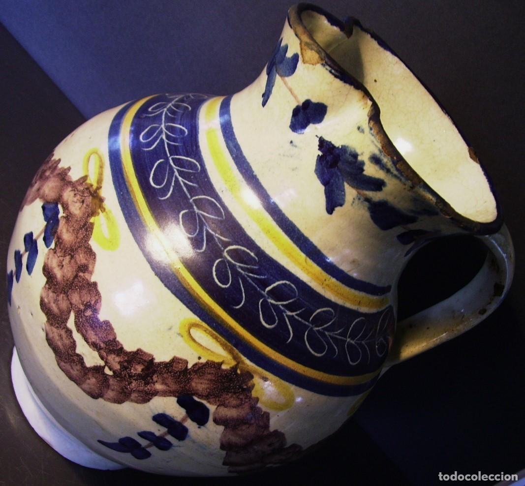 Antig&uuml;edades: JARRA CER&Aacute;MICA DE TALAVERA XIX - Foto 14