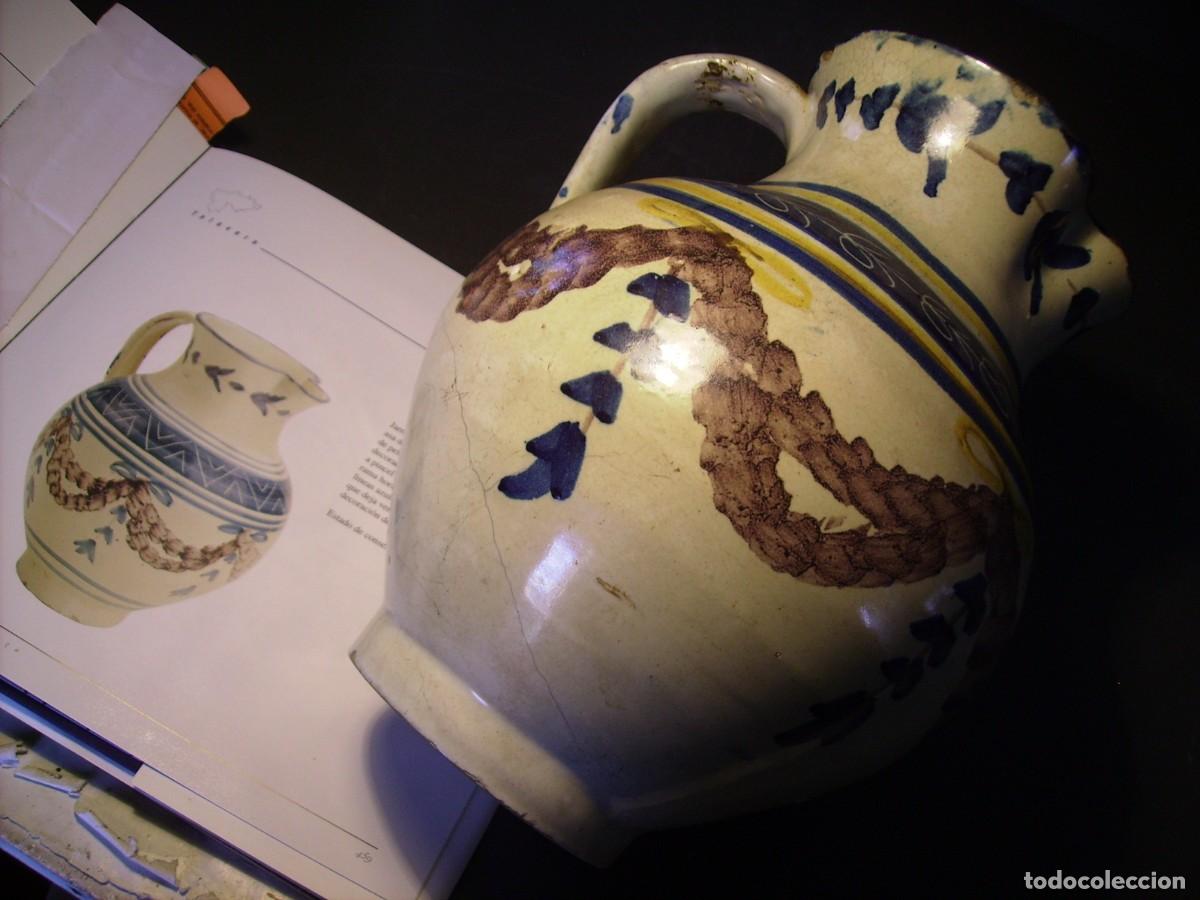 Antig&uuml;edades: JARRA CER&Aacute;MICA DE TALAVERA XIX - Foto 21