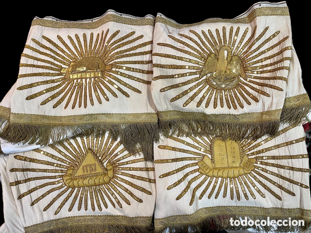 Antig&uuml;edades: Palio bordado - Foto 1
