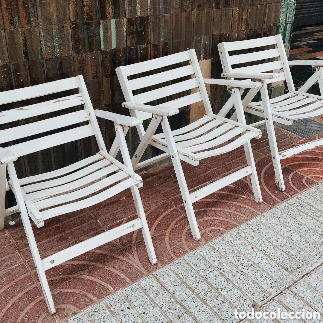 Antig&uuml;edades: Sillas plegables Arredamenti - Foto 3